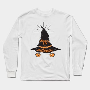 Halloween Hat Long Sleeve T-Shirt